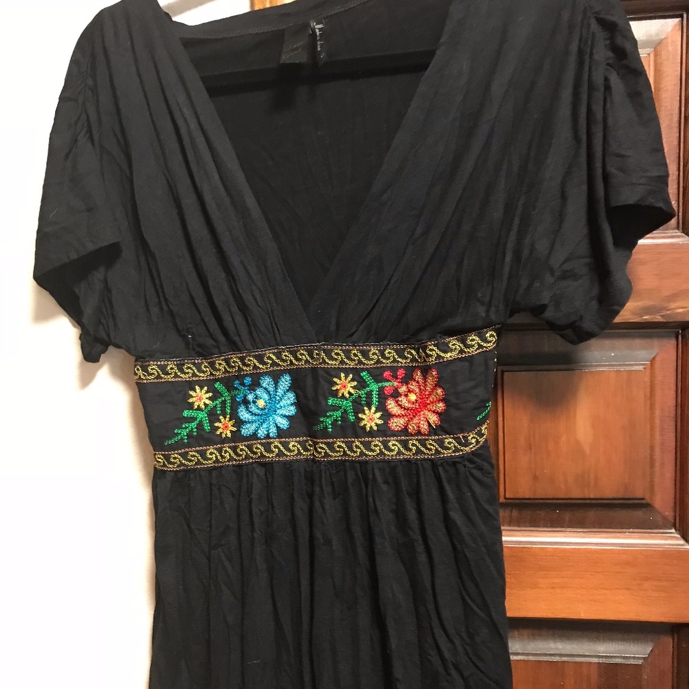 Sexy Embroidered Top